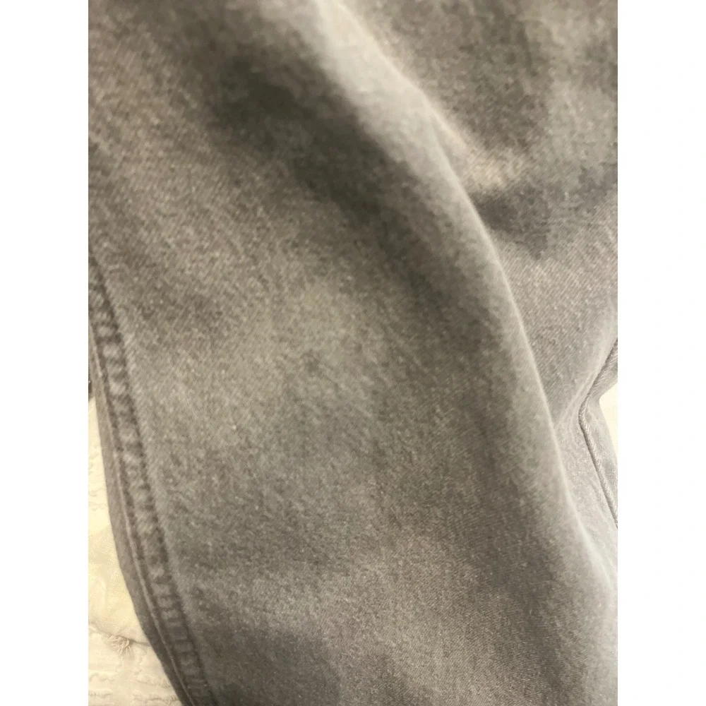 Vintage Levis 550 Orange Tab Grey Relaxed Tapered Leg Jeans Made in USA 30x34